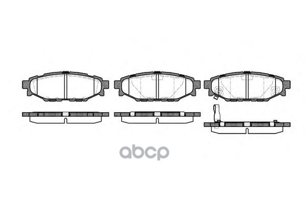 Колодки Тормозные Задние Remsa 1136.01 Remsa арт. 1136.01