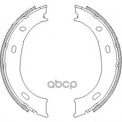 Колодки Тормозные Барабанные /Комплект 4 Шт/ Mb Sp Remsa арт. 471000