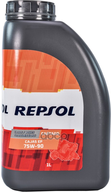 Масло трансмиссионное Repsol Cartago Cajas EP 75W-90 1 л 6289/R Repsol арт. 6289/R
