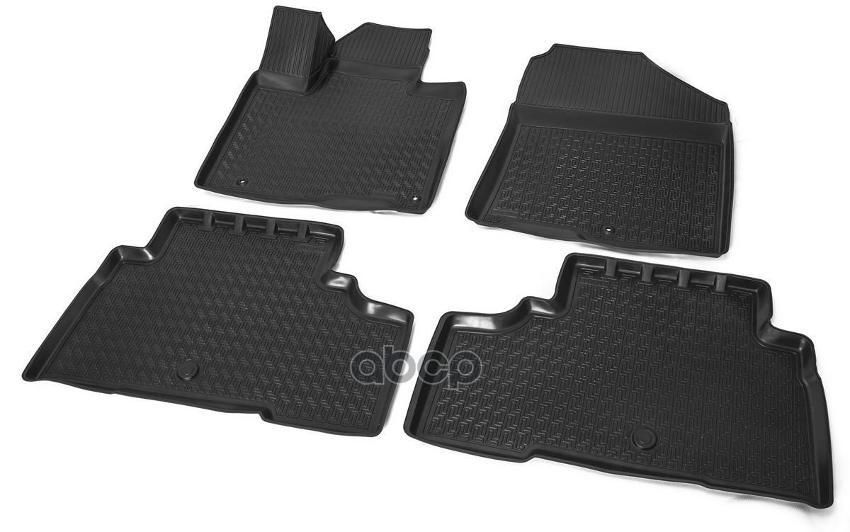 Комплект Автомобильных Ковриков В Салон Kia Sorento Iii Prime 2015-2020, Полиуретан, Без Крепежа, 4 Шт. Rival арт. 12804002