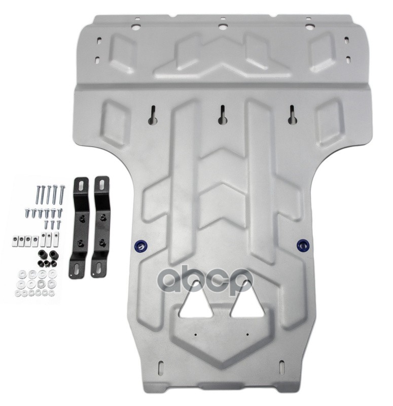(Rival) Защита картера и КПП AUDI A6 (Алюм.) Rival арт. 333.0314.2