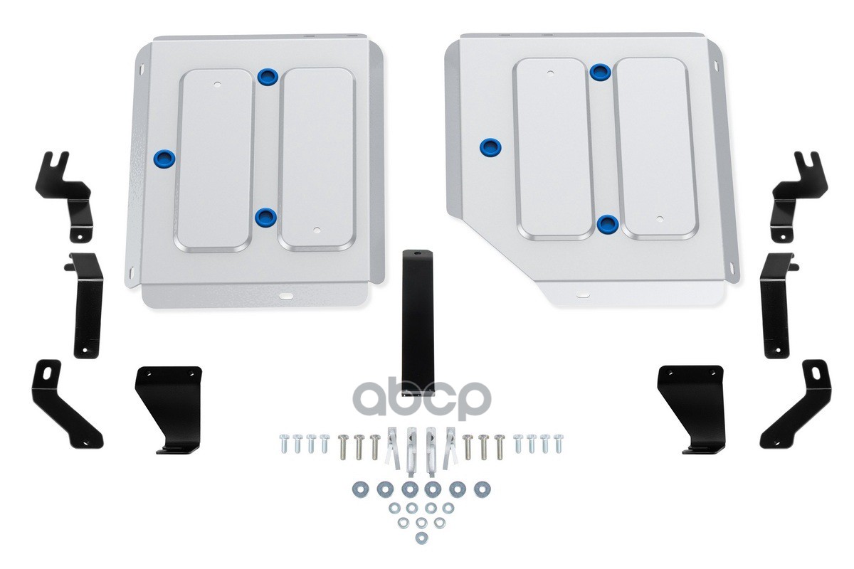 Защита Топл.бака+К-Кт Крепежа Rival Алюм.haval Dargo 2022 Пп V2.0 2 Части Rival арт. 33394261