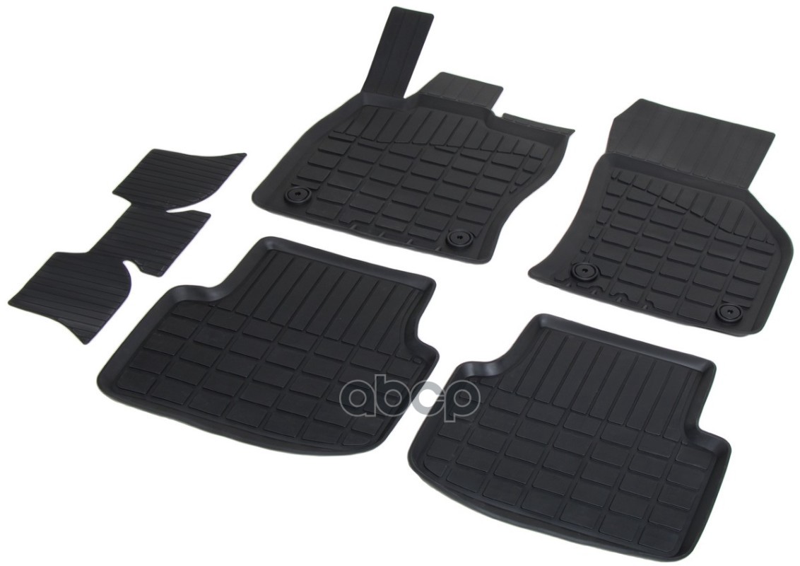 Коврики Салона Литьевые, Rival, Для Skoda Octavia A7 2013-2020/ Octavia A8 2020- Кроме Авто С Акусти Rival арт. 65101001