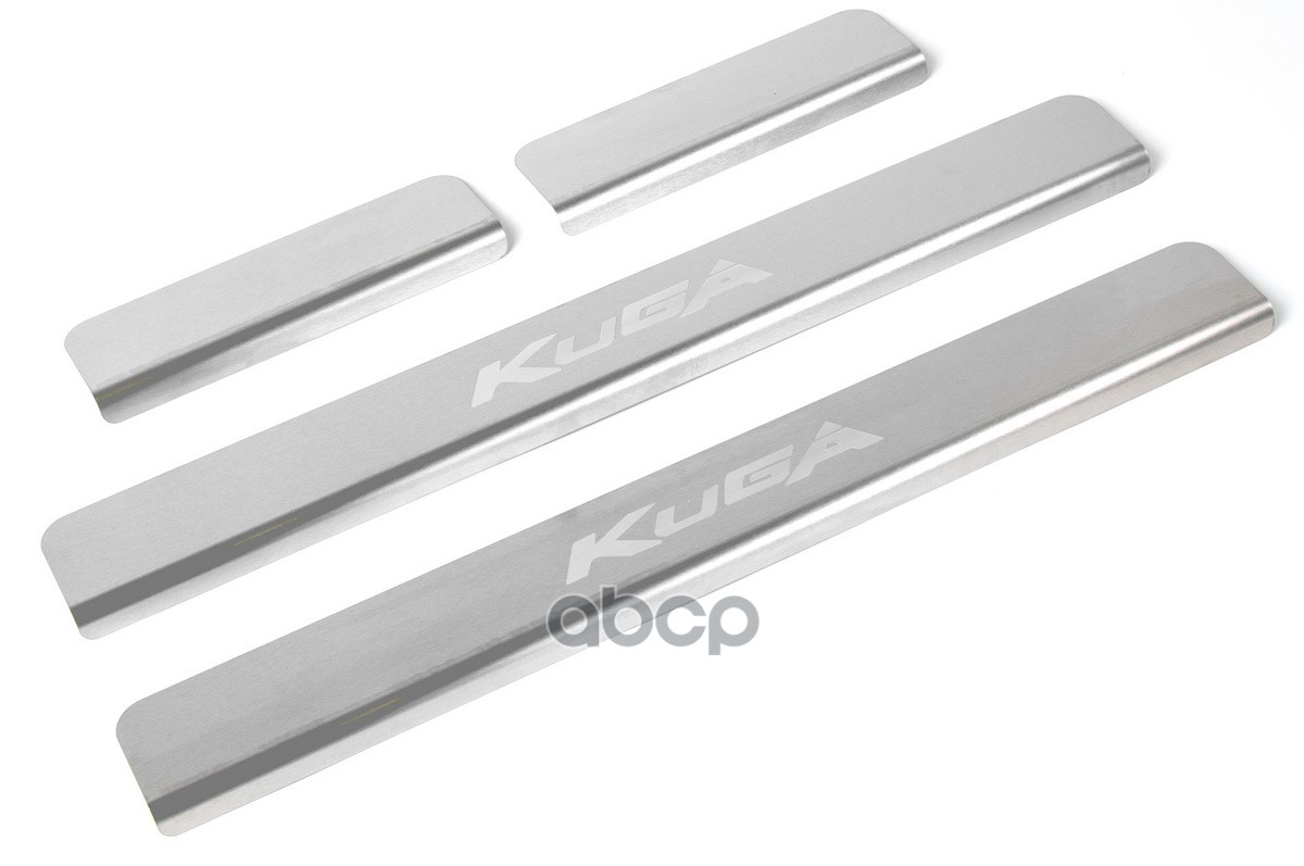 Накладка На Порог Пластиковая Ford Kuga Ii 2013-2016 2016-Н.в., С Надписью, 4 Шт. Rival арт. NP18063