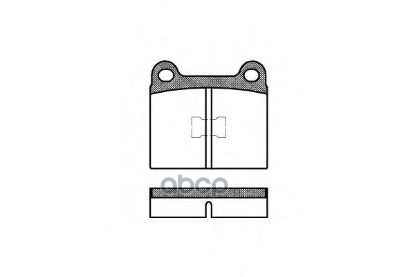 Комплект тормозных колодок, дисковый тормоз Road house арт. 2017.20