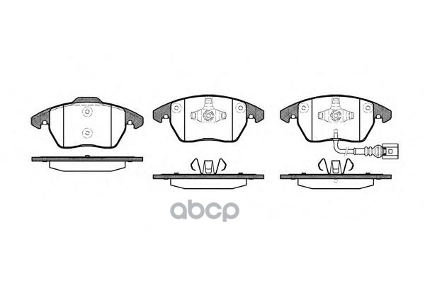 Колодки торм. диск. Road house арт. 2103001