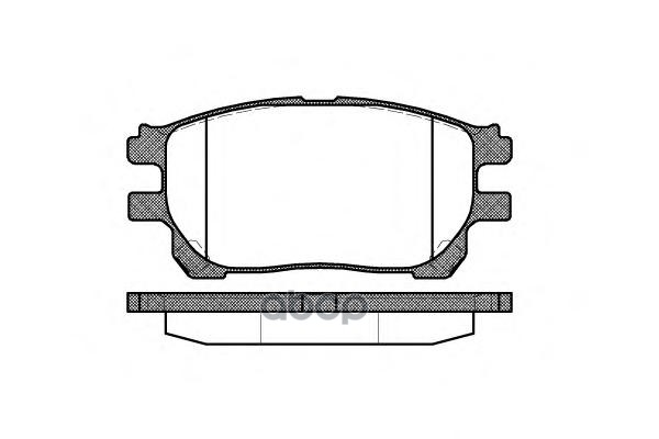 Колодки торм передн. Previa (ACR3) 2.0 D-4D  2.4 16v VVT-i Road house арт. 2114300
