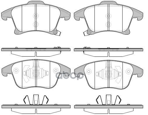 Колодки торм.дисковые Ford Mondeo V (14-) Road house арт. 2124922