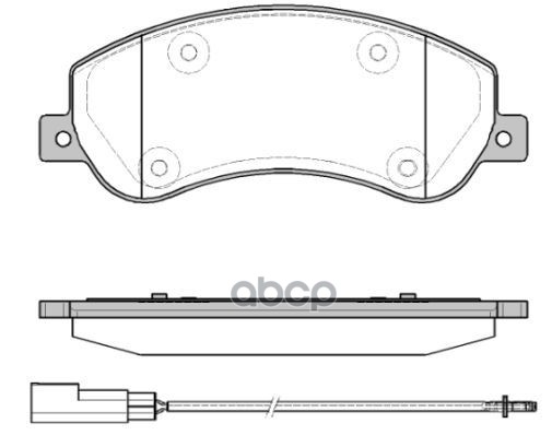 Колодки торм.диск. FORD TRANSIT  (07/06-) Road house арт. 2125011
