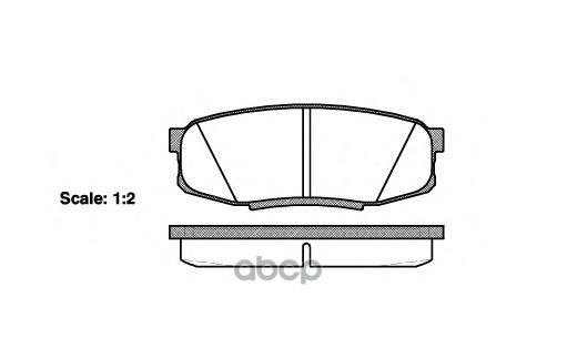 Колодки торм.диск. Land Cruiser (08-) Road house арт. 2127200