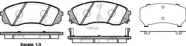Колодки торм. KIA CARNIVAL III 2.7i V6  2.9 CRDi(06-) Road house арт. 2129102