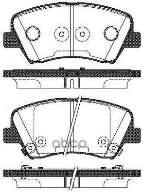 Колодки торм.диск. Hyundai Veloster 1 6 GDI/T-GDI Road house арт. 2141232