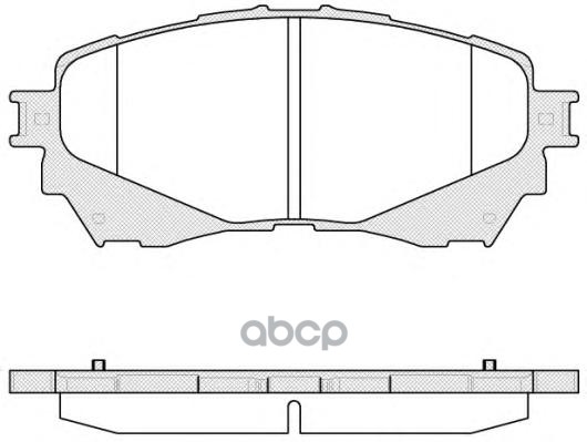 Колодки торм.дисковые Mazda 6 (2012-) Road house арт. 2153804