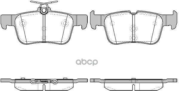 Колодки торм.диск.задн.Ford Mondeo V (09/14-) Road house арт. 2155142