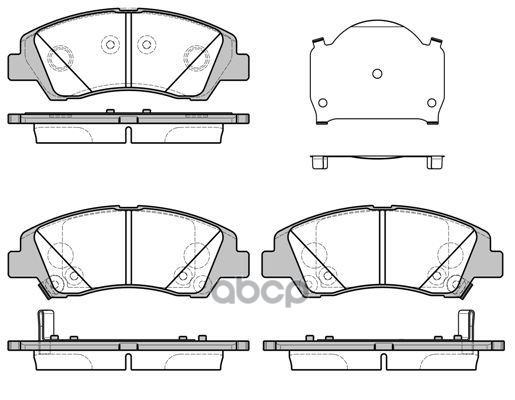 Колодки торм.диск. Hyundai i10 (13-) Road house арт. 2158302