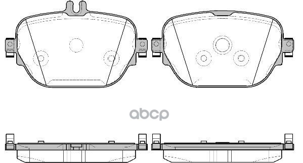 Колодки Том.диск. Mercedes E-Class (W213)(S213) (01/16-) Road house арт. 2172508