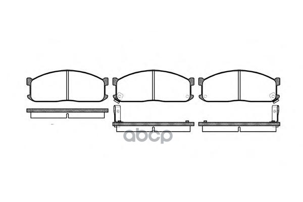 Колодки торм.дисковые Road house арт. 224402