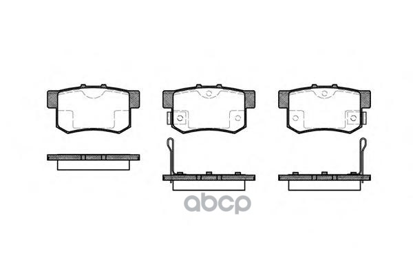 Колодки торм.дисковые Road house арт. 232502