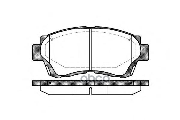 Колодки торм.дисковые Camry Road house арт. 237000