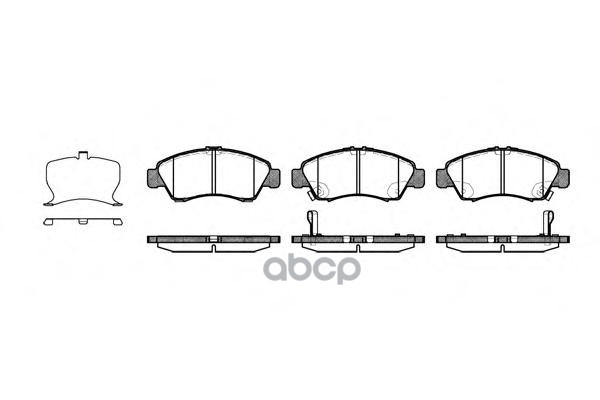 Колодки торм. диск. Road house арт. 241922