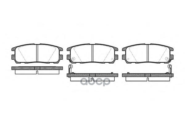 Колодки торм.дисковые Road house арт. 242602