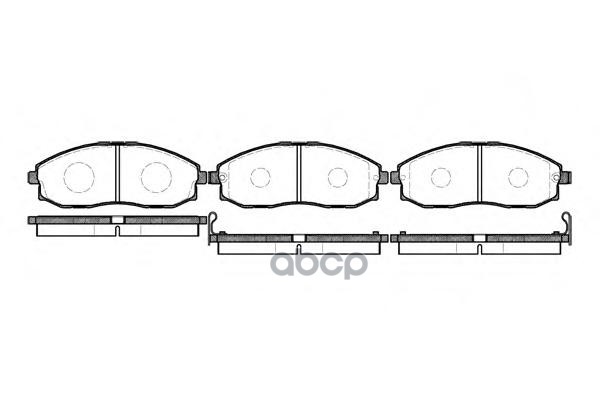 Колодки торм.дисковые Road house арт. 270302
