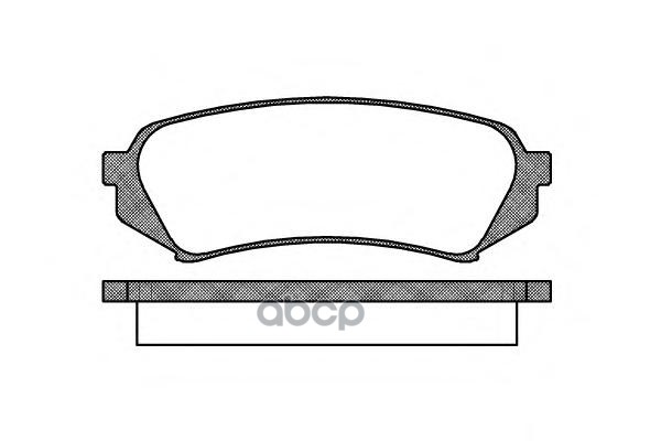 Колодки торм.дисковые Road house арт. 270600