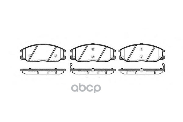 Колодки торм.диск. Santa FE 01- Road house арт. 277112