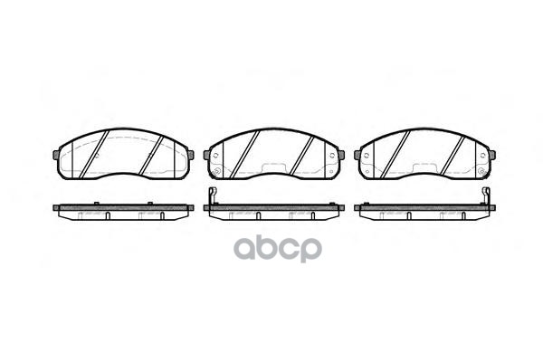 Колодки торм.дисковые Road house арт. 282102