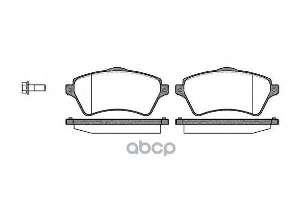 Колодки торм.дисковые Road house арт. 282200