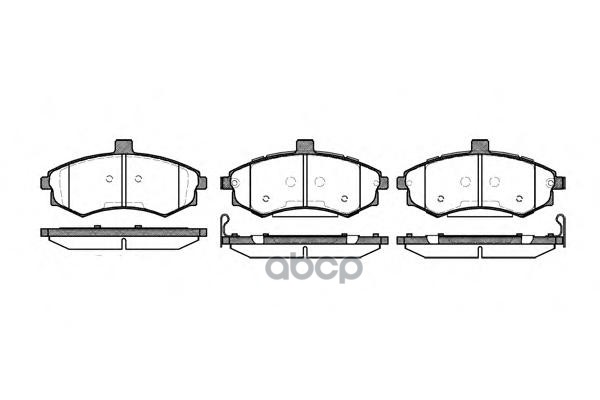 Колодки торм. диск. Elantra 04/01- Road house арт. 289302