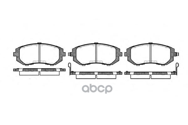 Колодки торм. дисковые Road house арт. 295102