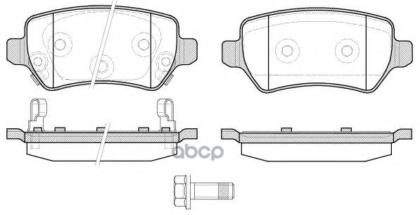 Колодки торм.диск. Kia Ceed Road house арт. 295722
