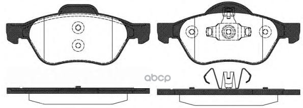 Колодки торм.диск. Megane II Road house арт. 296210