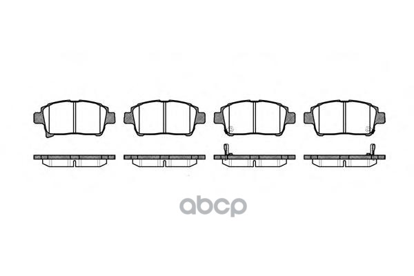 Колодки торм.дисковые Road house арт. 297102