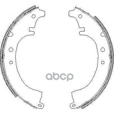 Колодки Торм. Бараб. Carina I 78-83 Road house арт. 408700