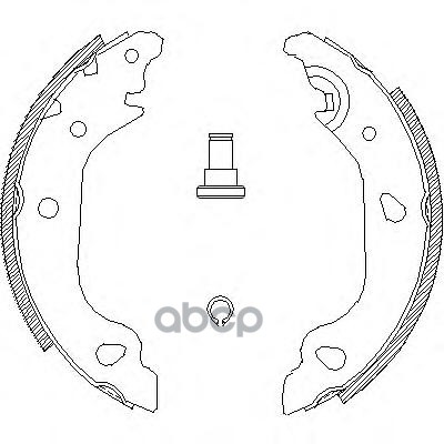 Колодки Торм.барабанные Road house арт. 409801