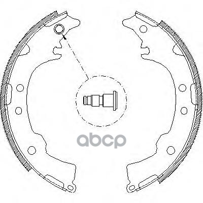 Колодки Торм. Бараб. Road house арт. 411500