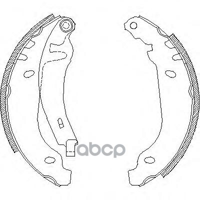Колодки Торм.барабанные Road house арт. 450601