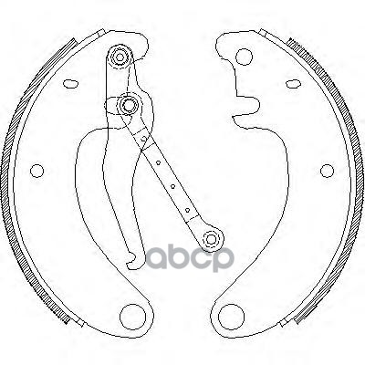 Колодки Торм.барабанные Road house арт. 450900