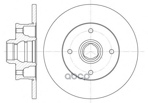 Диск Тормозной Road house арт. 602400