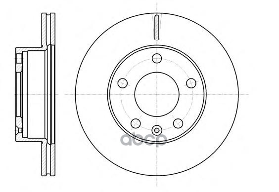 Диск Торм. Пер.294mm Ldv Maxus (05-) Road house арт. 6106410