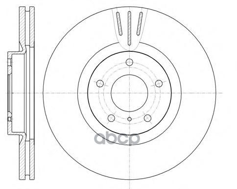 Диск Торм. Murano (Z50) 05- Road house арт. 6108610