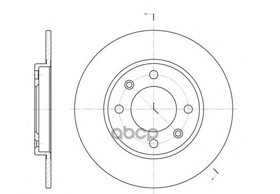Диск Тормозной Road house арт. 612800