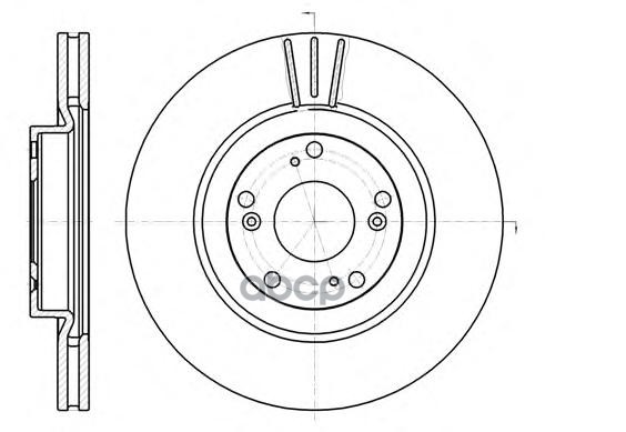 Диск Торм. Honda Cr-V Ii Road house арт. 6129710