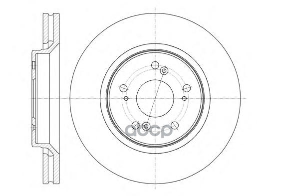Диск Тормозной Road house арт. 6135810