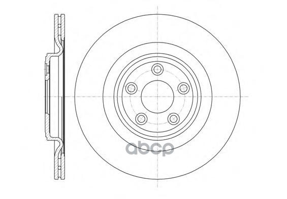 Диск Торм Задн Вент. Jaguar Xf  Xj  Xk  S-Type Road house арт. 6137510