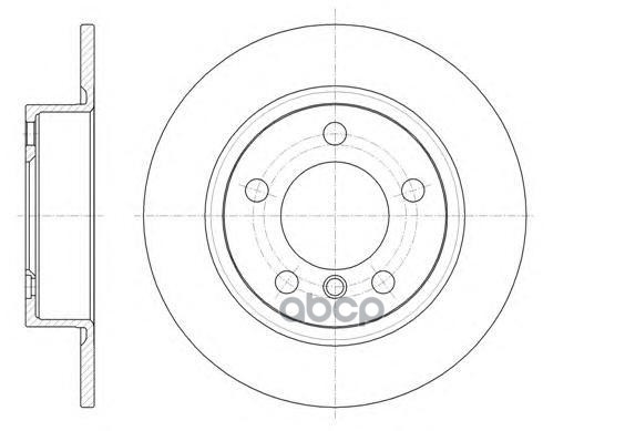 Диск торм. MINI COUNTRYMAN Road house арт. 6144100