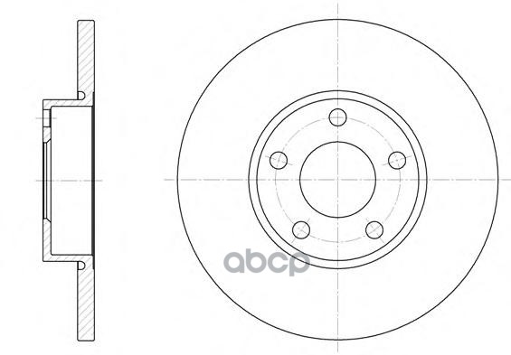 Диск Тормозной Road house арт. 632700
