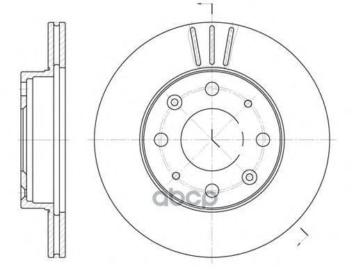 Диск Тормозной Road house арт. 636810